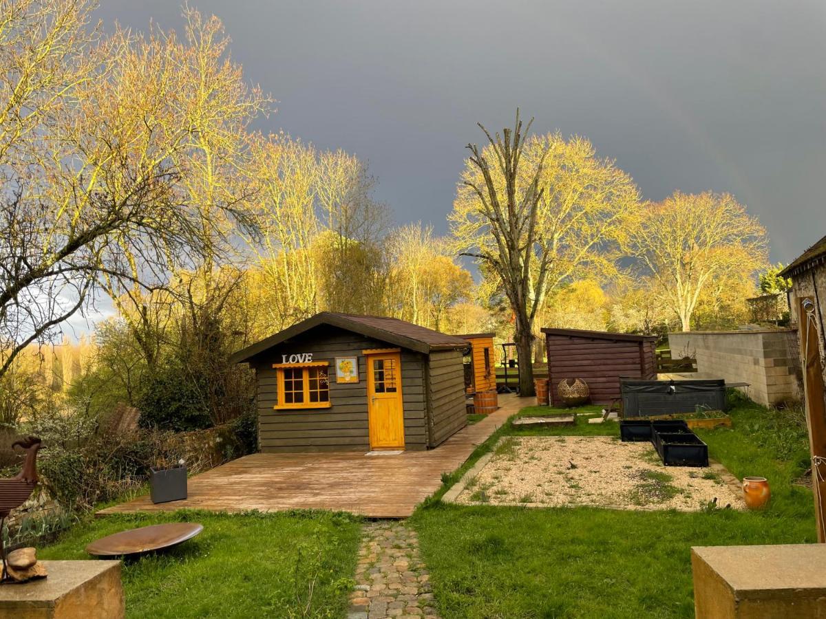 O Et Terre, Gite Ressourcement Bains Spa Cryo Sauna Et Foret Dormelles Bagian luar foto