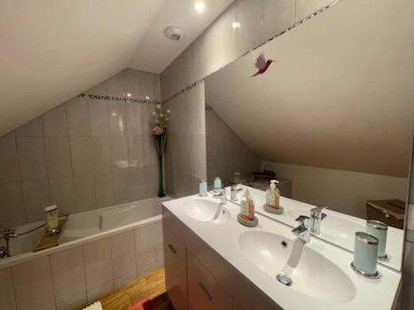 O Et Terre, Gite Ressourcement Bains Spa Cryo Sauna Et Foret Dormelles Bagian luar foto